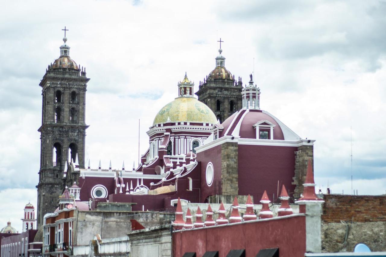 Hotel La Fuente Catedral Heroica Puebla de Zaragoza Exterior foto